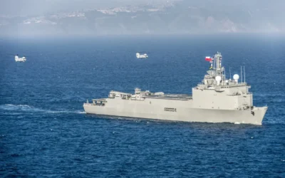 La Armada de Chile despliega al buque multipropósito “Sargento Aldea” para efectuar tareas logísticas y médicas en la Antártida