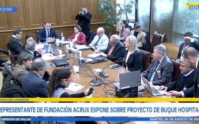 Presentación  proyecto Buque Hospital ante Comisión de Salud  del Senado