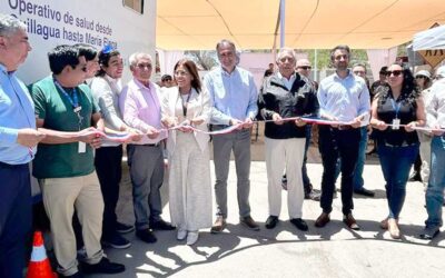 Llevan salud de especialidad a Quillagua y Maria Elena