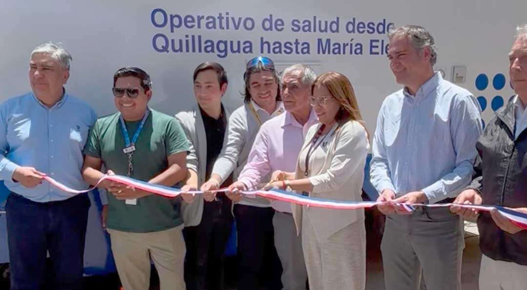 SQM Yodo Nutrición Vegetal, Fundación Acrux y el Municipio llevan salud de especialidad a Quillagua y María Elena