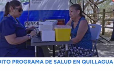 Realizan inédito programa de salud en María Elena y Quillagua